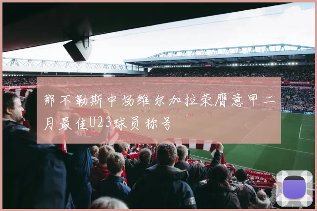 那不勒斯中场维尔加拉荣膺意甲二月最佳U23球员称号
